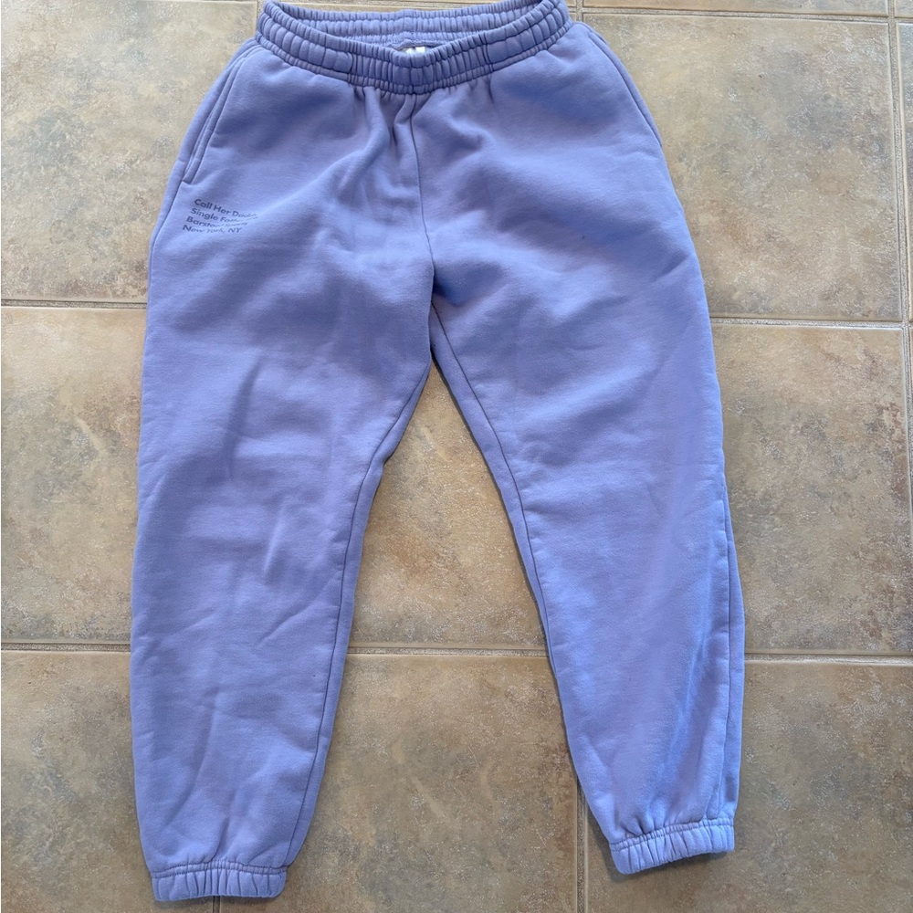 Women's Lavender BarStool Call Her Daddy Joggers